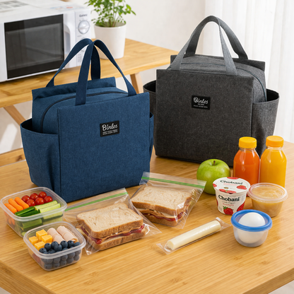TimberBox™ Thick Insulated Lunch Bag Portable Tote Bag